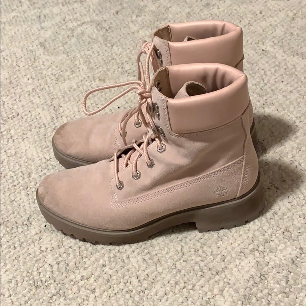 Women’s Pink Timberlands